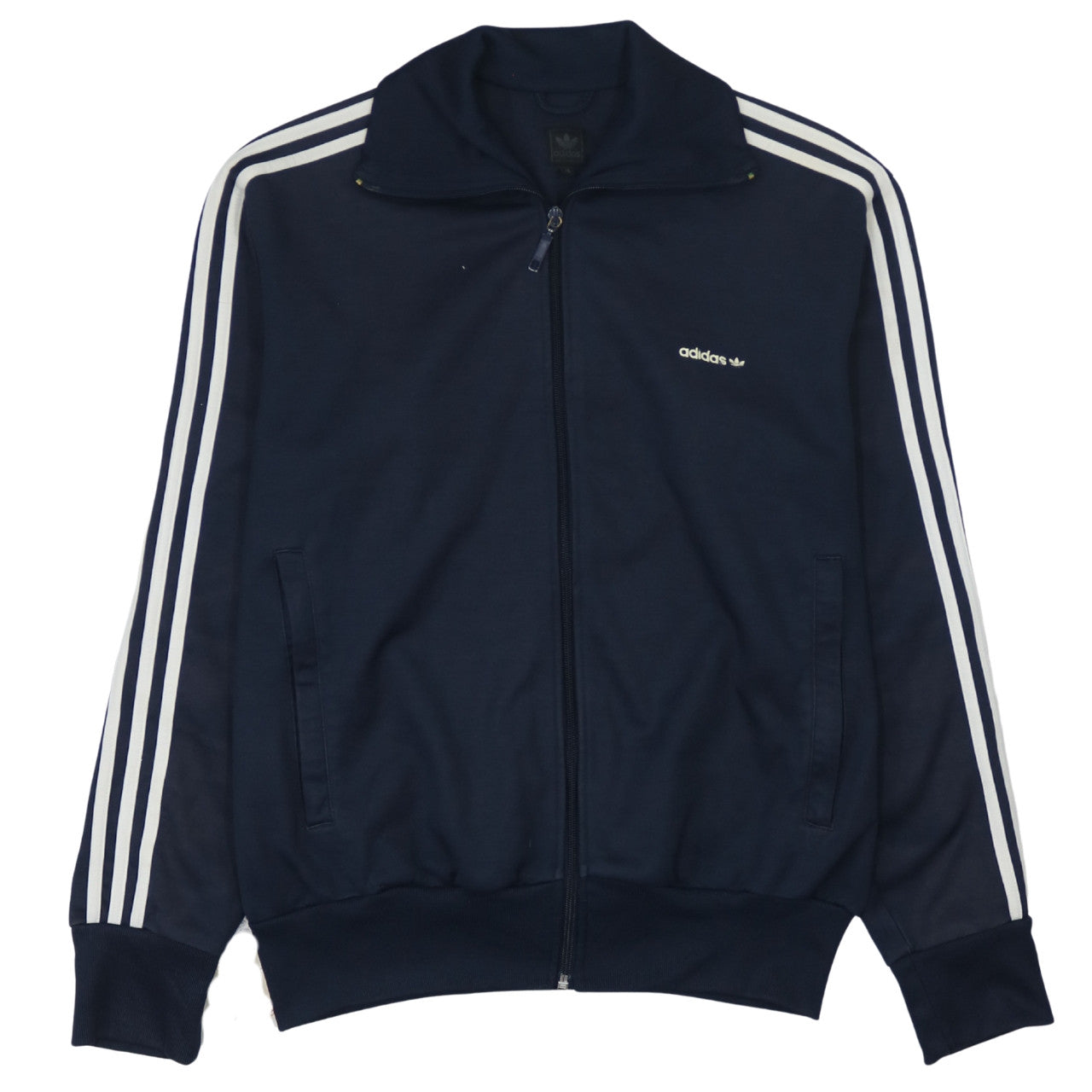 Adidas Men's Blue XL Track Jacket Full Zip Retro Sportswear