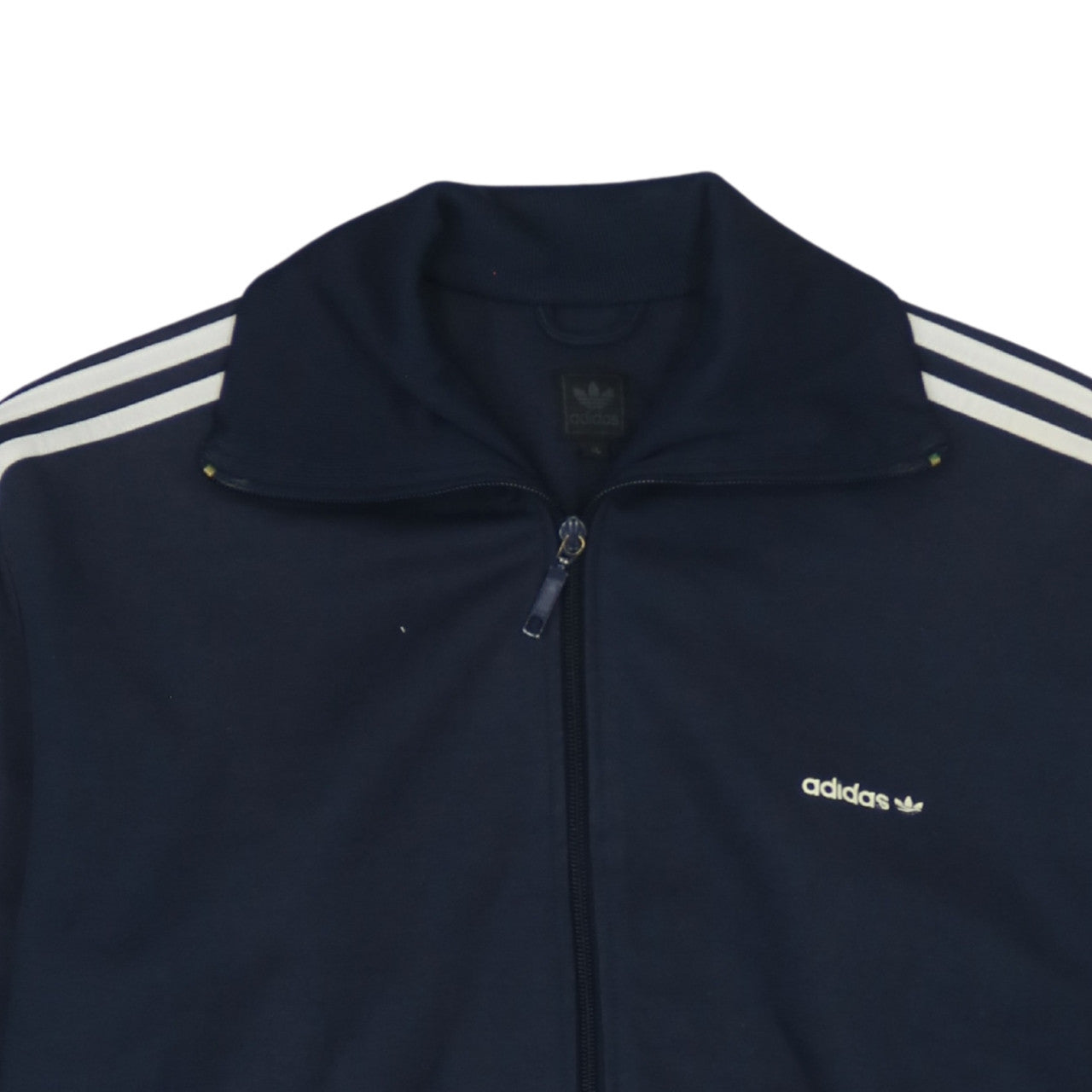 Adidas Men's Blue XL Track Jacket Full Zip Retro Sportswear