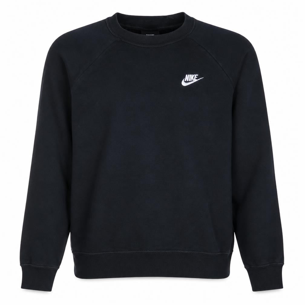 Nike Men's Black Small Crew Neck Pullover Sweatshirt