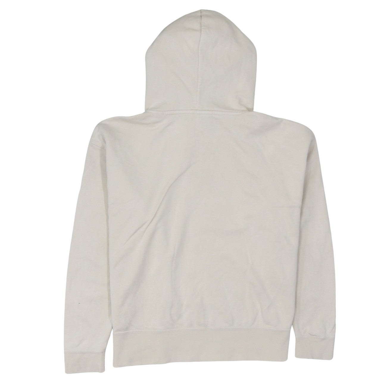 Nike Womens Beige Pullover Hoodie Medium Cotton Blend Casual