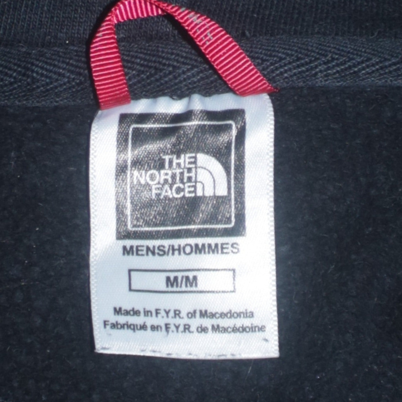 The North Face Men's Black Pullover Hoodie M Hooded Sweatshirt