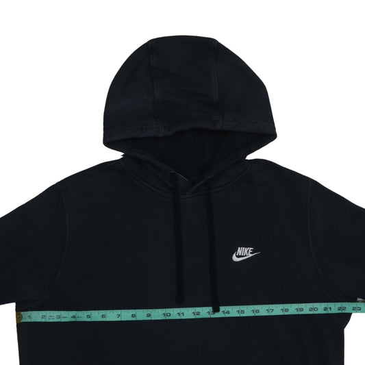 Nike Men's Black Pullover Hoodie L Sports Fleece Sweatshirt