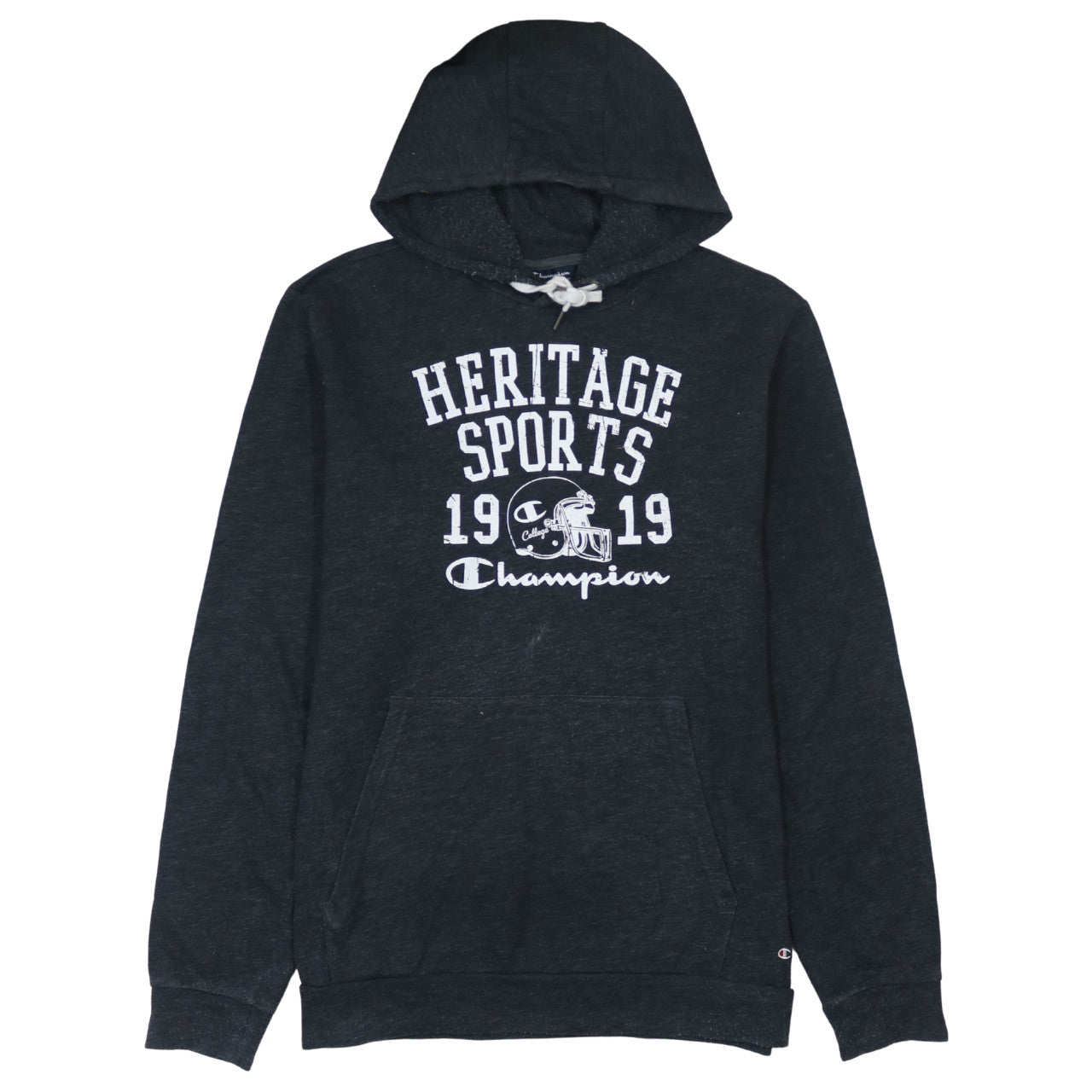 Champion Men's Black 2XL Pullover Hoodie Heritage Sports Graphic