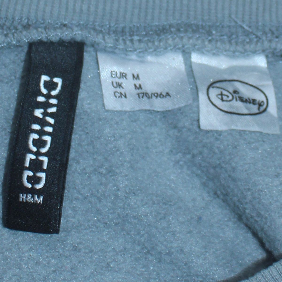 H&M Divided Disney Alice in Wonderland Grey Women's M Pullover Sweatshirt