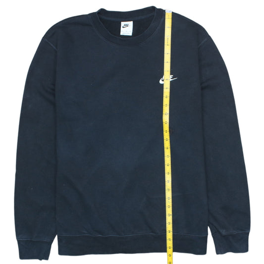Nike Men's Blue XL Pullover Crew Neck Logo Sweatshirt