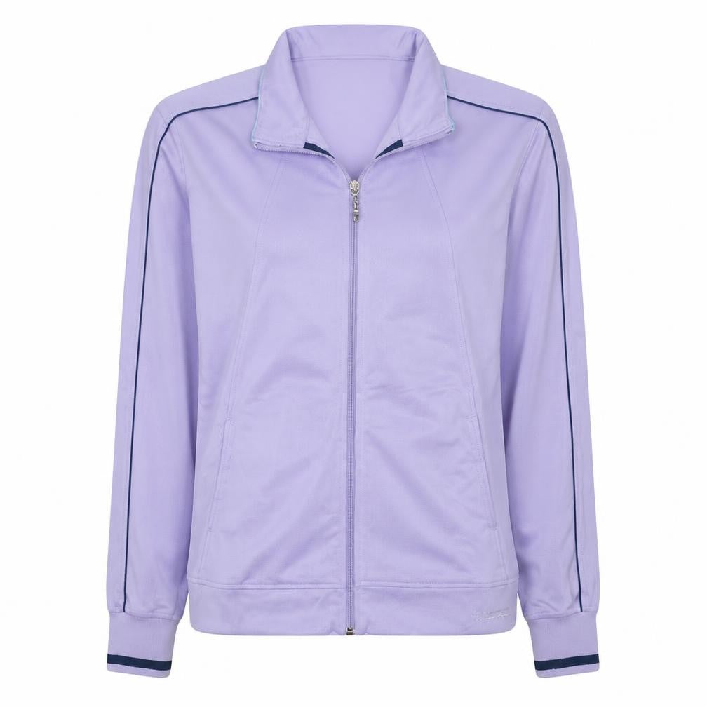 Champion Womens Purple XL Track Jacket Lightweight Zip Top