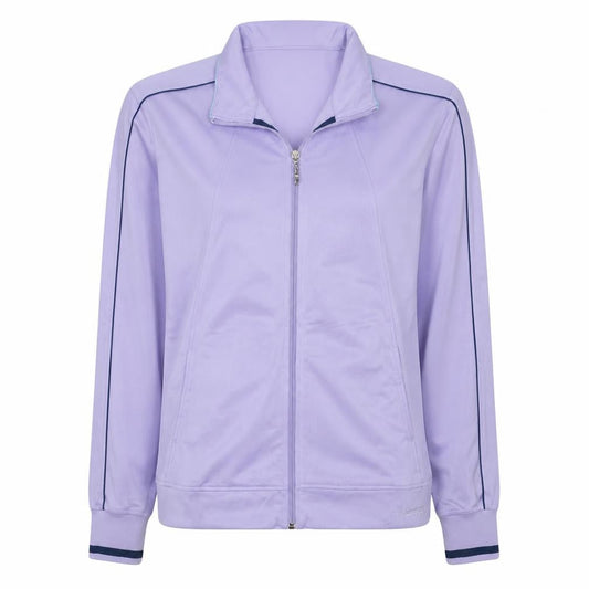 Champion Womens Purple XL Track Jacket Lightweight Zip Top