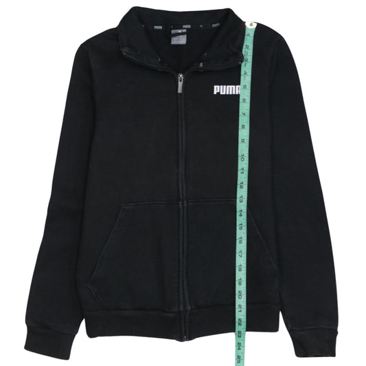 Puma Women's Black Full Zip Track Jacket Size M Sportswear