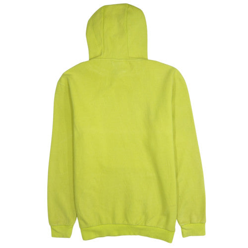 Ellesse Mens Yellow Pullover Hoodie M Logo Sports Sweatshirt