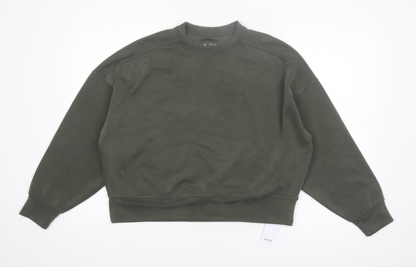 Dunnes Stores Women’s Green Relaxed Fit Active Pullover Sweatshirt Size 8