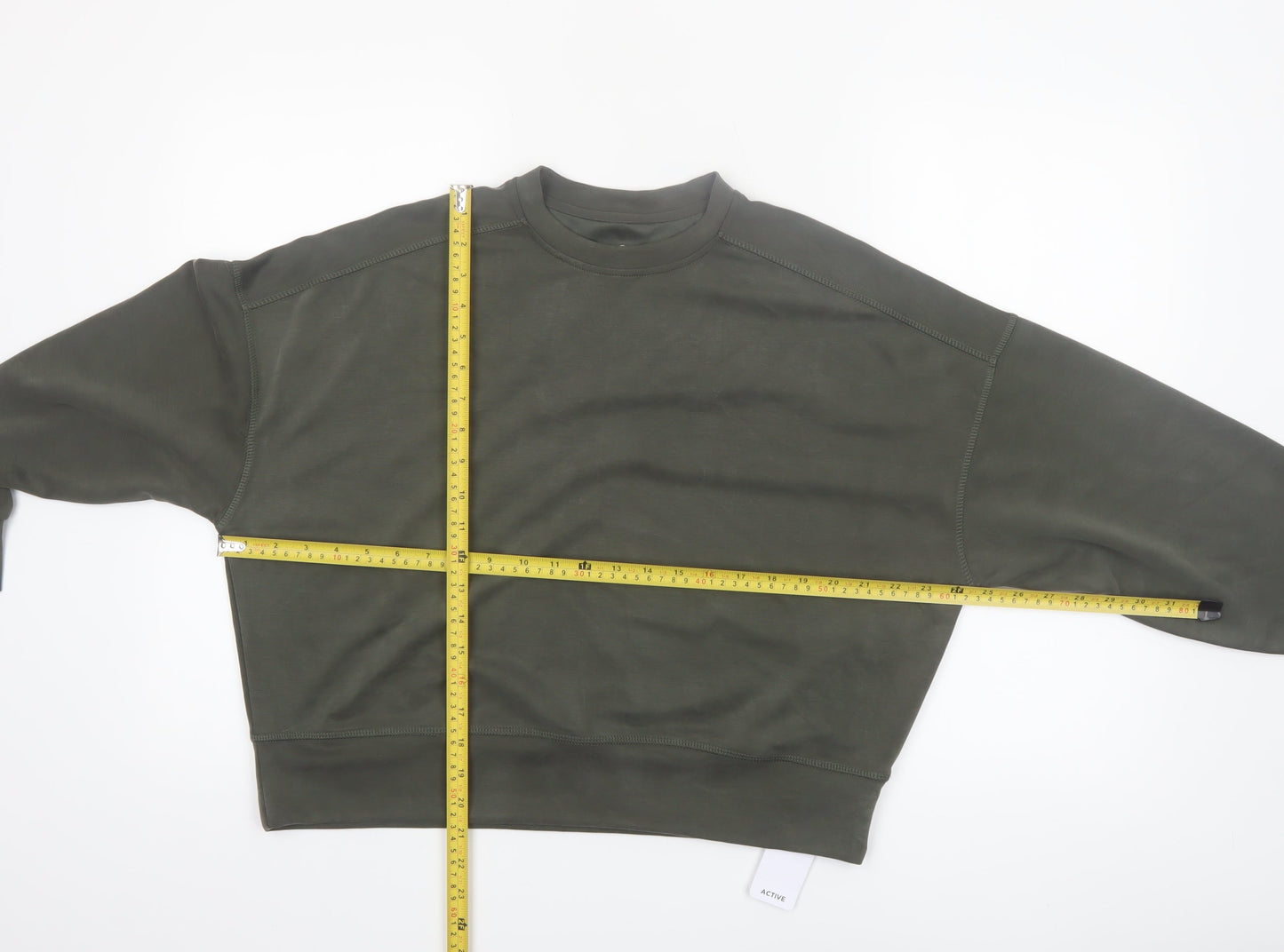 Dunnes Stores Women’s Green Relaxed Fit Active Pullover Sweatshirt Size 8