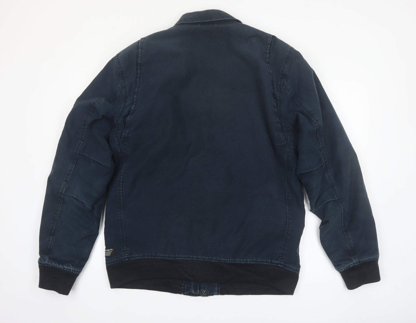 Carhartt Men’s Blue XL Monroe Bomber Jacket Cotton Workwear