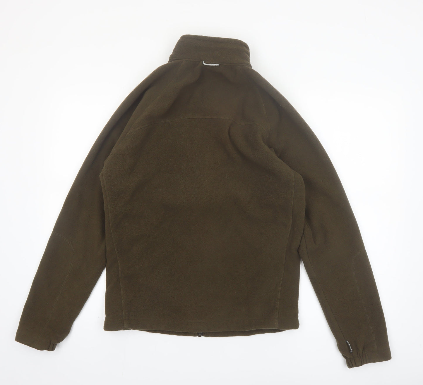 Columbia Men’s Brown Fleece Jacket S Outdoor Full Zip Interchange
