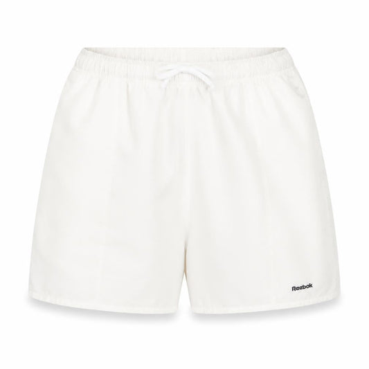 Reebok Women White Size 12 Bermuda Sports Shorts
