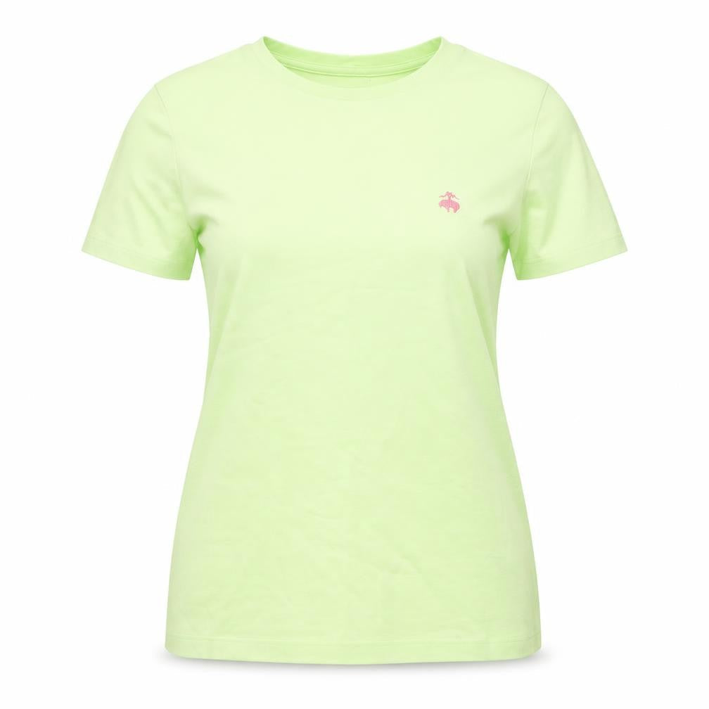 Brooks Brothers Women's Green Cotton Crew Neck T-Shirt Size S