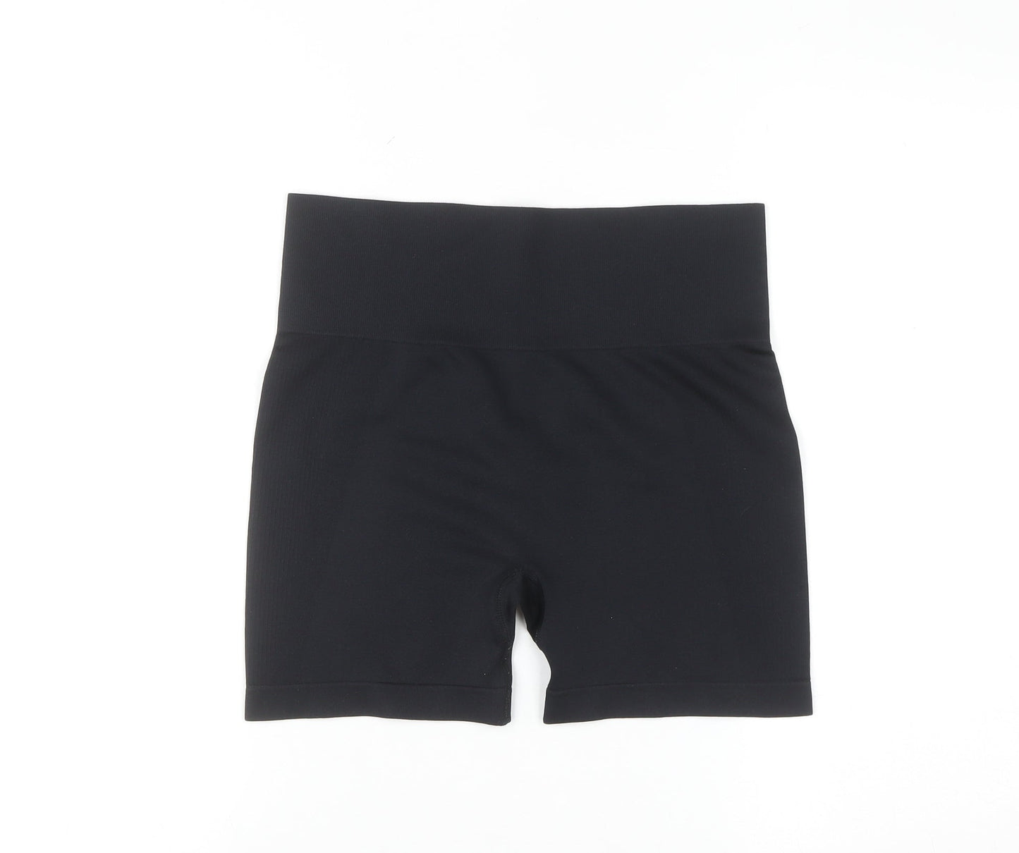 Primark Women’s Black Biker Activewear Shorts Medium Stretch Workout