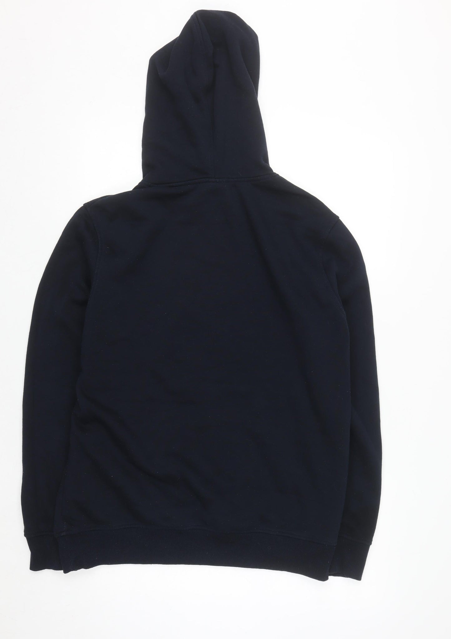 Jack & Jones Men's Black XL Pullover Hoodie with Graphic Print