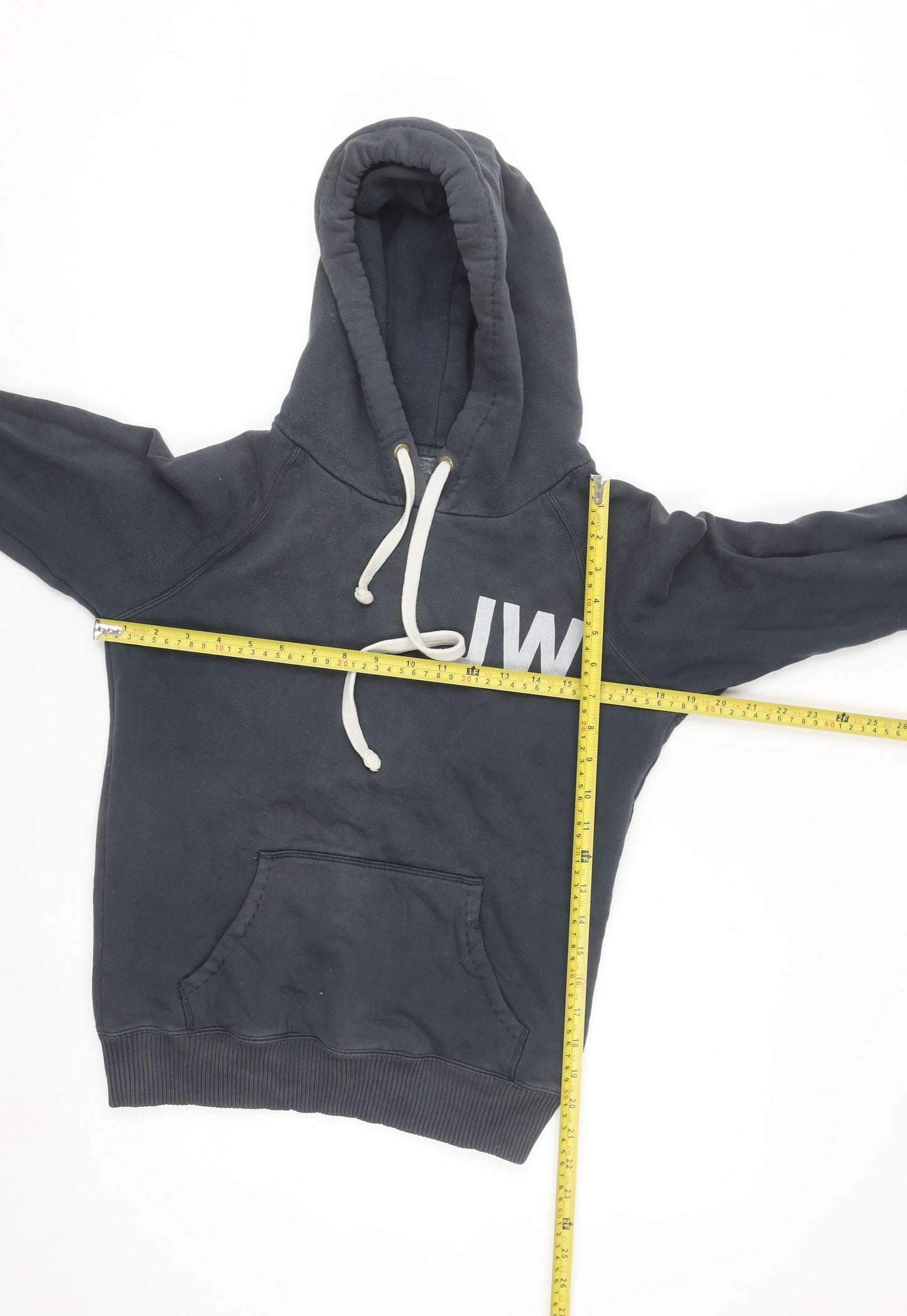 Jack Wills Women's Navy Blue Pullover Hoodie Size 8 Cotton Blend