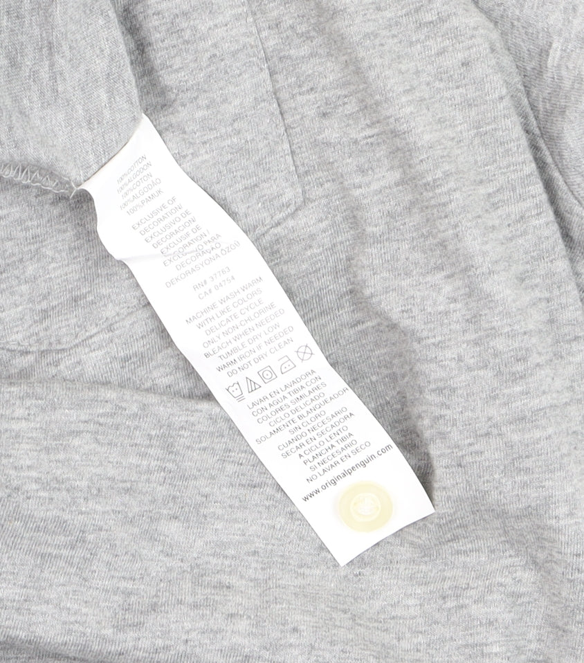 Original Penguin Men’s Grey Classic Fit Polo Shirt Size L
