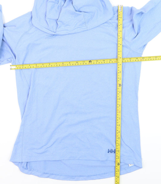 Helly Hansen Men's Blue Pullover Hoodie L Lightweight Outdoor