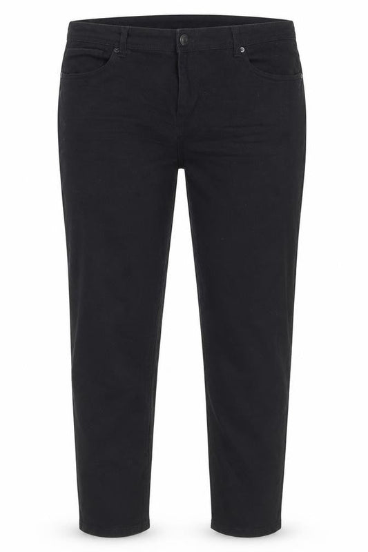 Front view of Denim Co. Women's Black Skinny Jeans, size 20, W38 L32 Stretch Fit