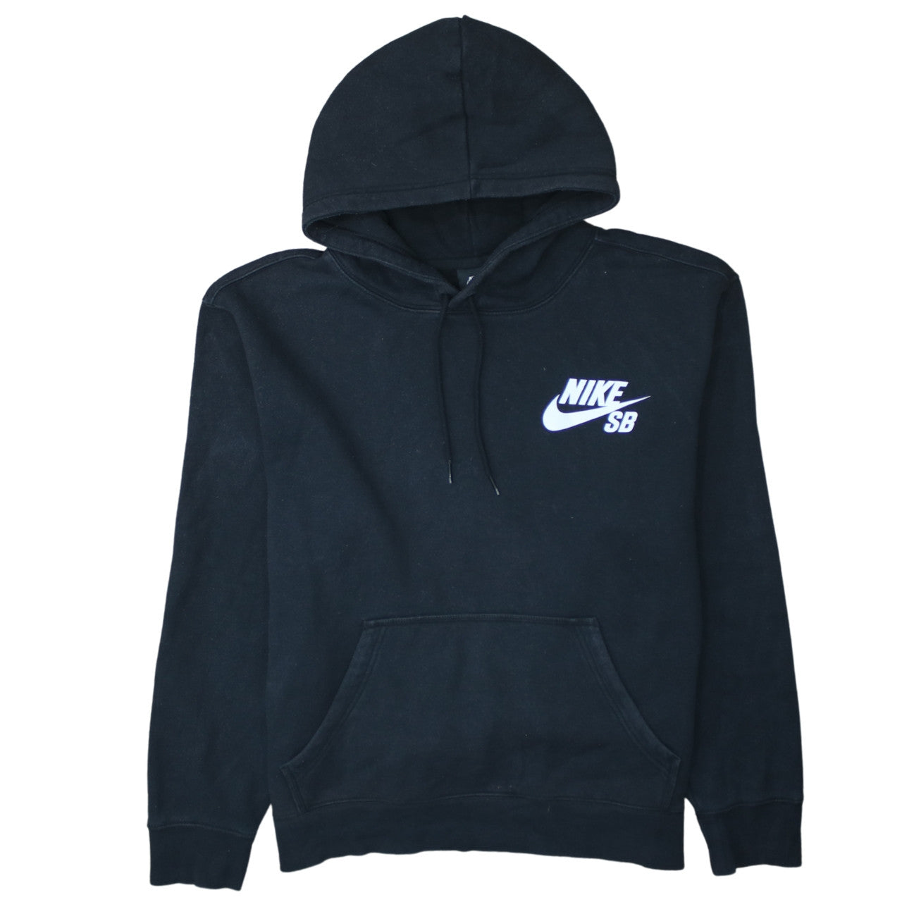 Nike SB Men's Black Pullover Hoodie L Regular Fit Skateboarding Style