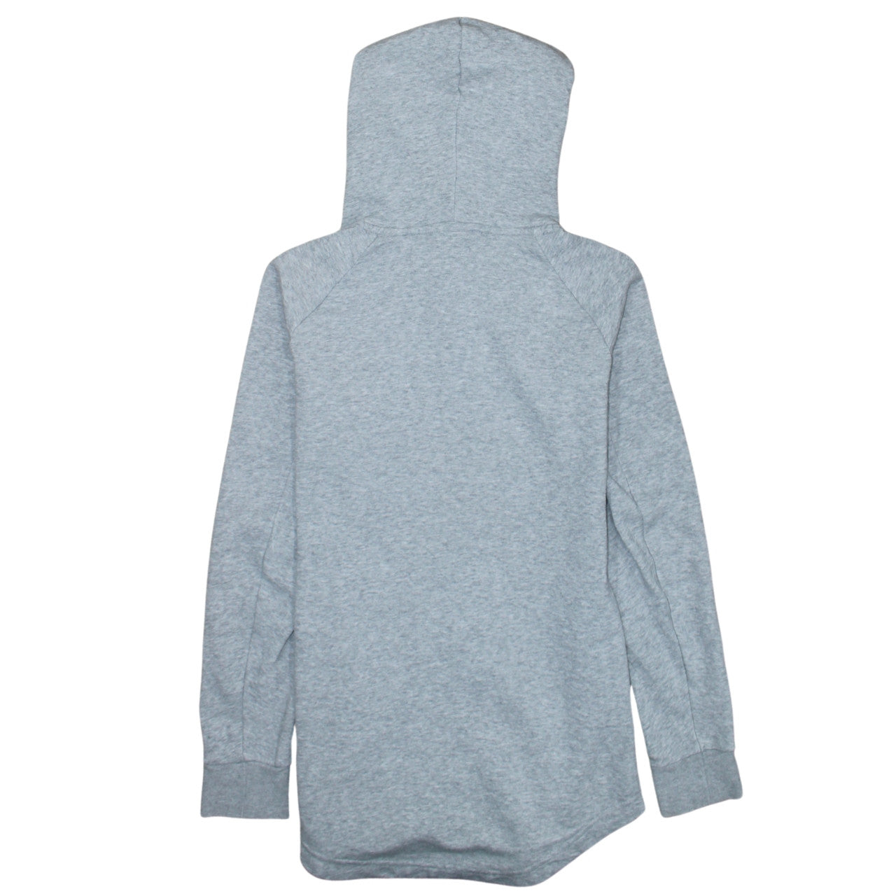 Adidas Women Grey Small Pullover Hoodie Sweatshirt Logo Lightweight