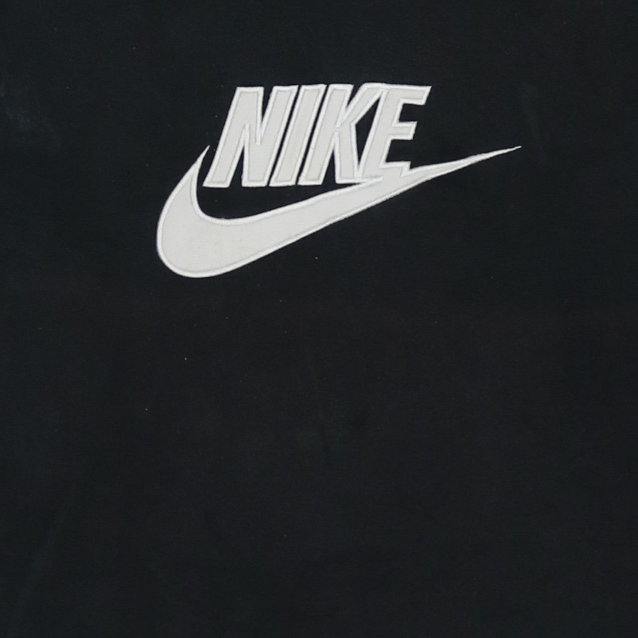Nike Men's Black Pullover Hoodie L Fleece Sportswear Logo