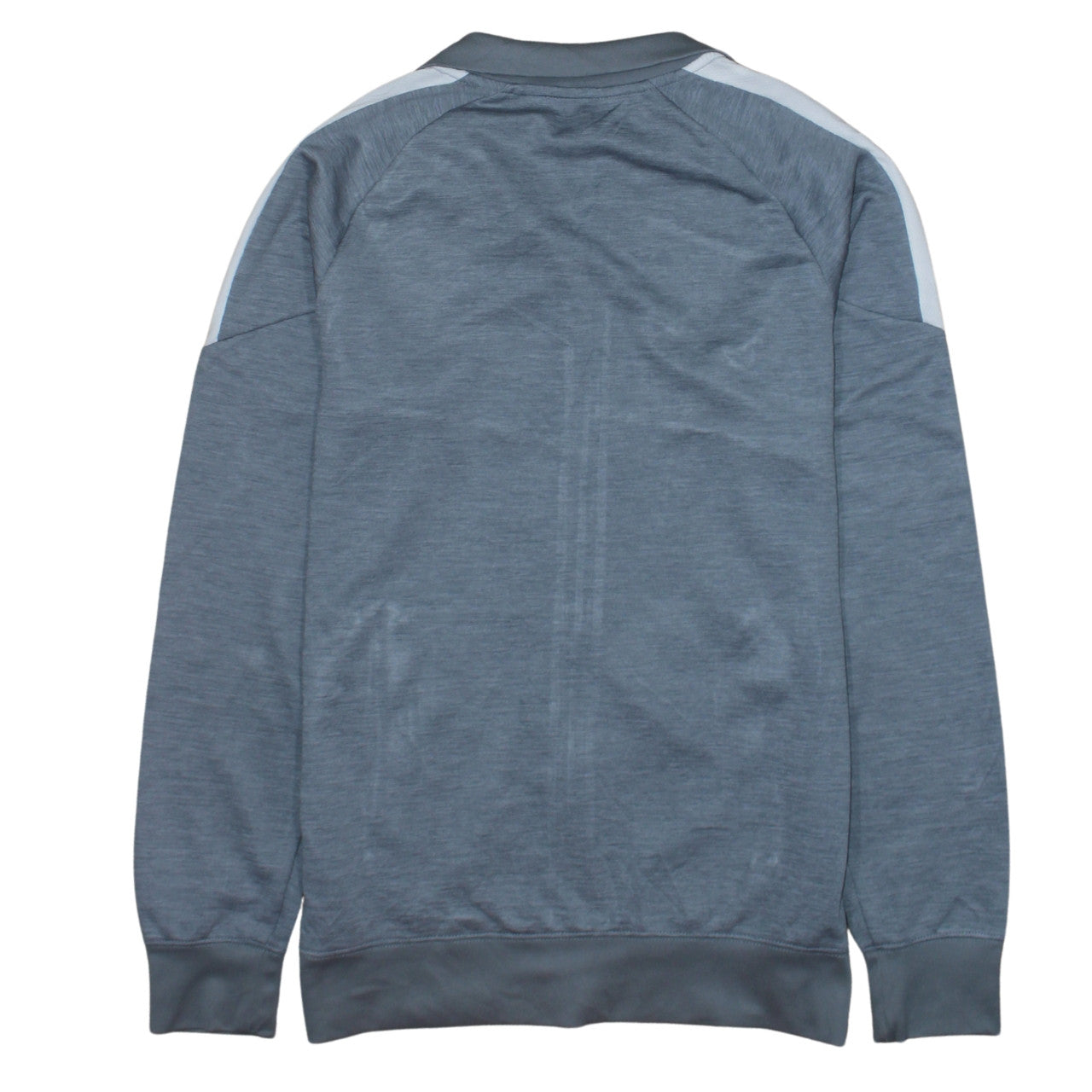 Nike Mens Grey Dri-Fit Track Jacket Size L Full Zip Athletic Outerwear