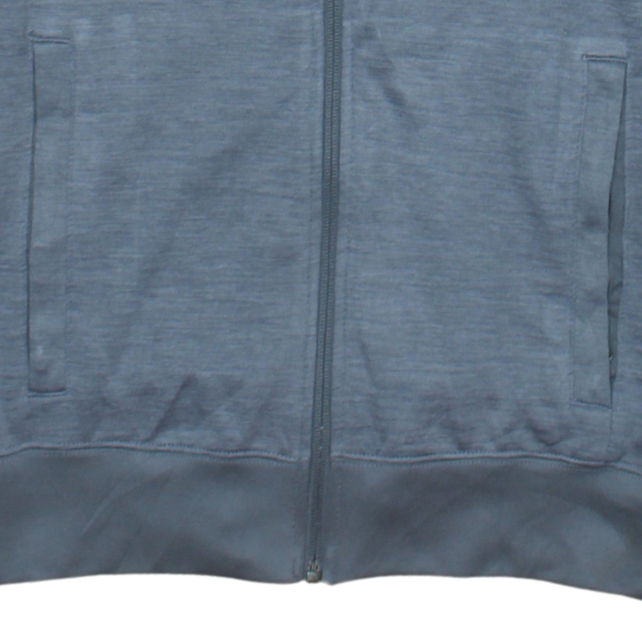 Nike Mens Grey Dri-Fit Track Jacket Size L Full Zip Athletic Outerwear