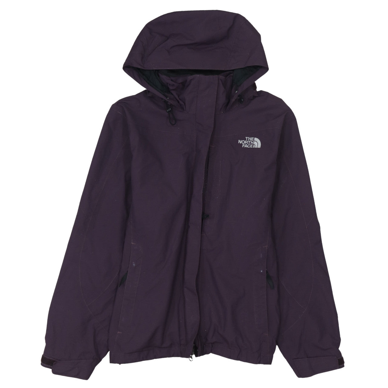The North Face Womens Purple Waterproof Hooded Rain Jacket M