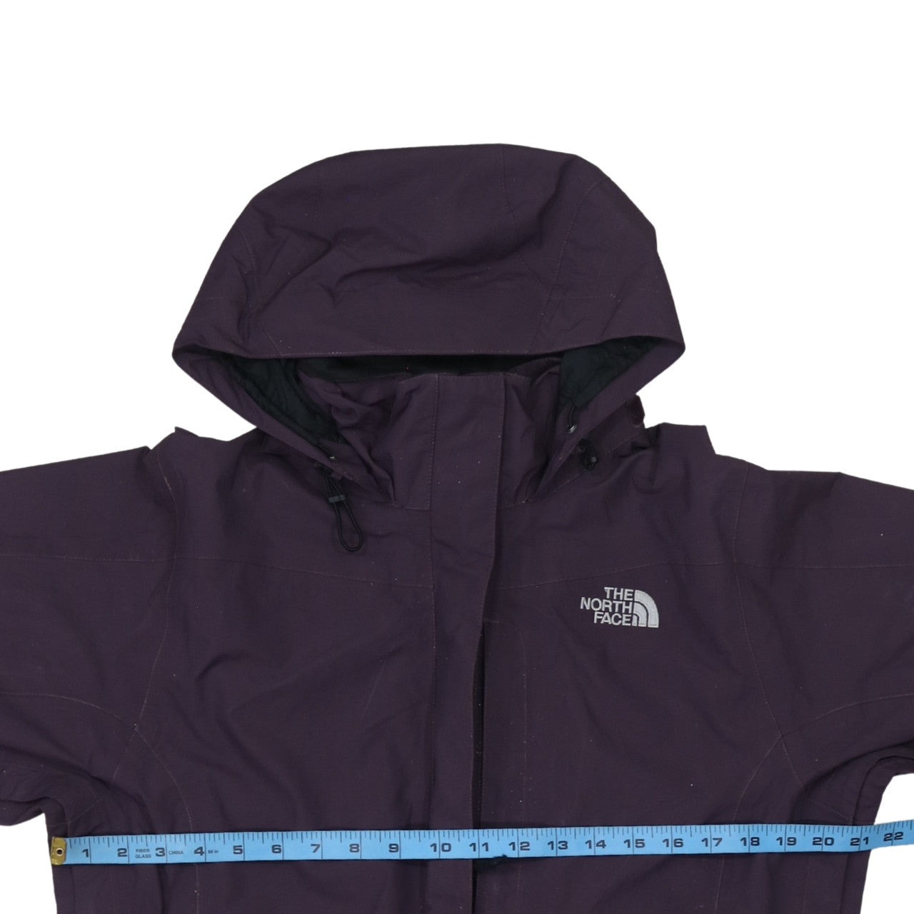 The North Face Womens Purple Waterproof Hooded Rain Jacket M
