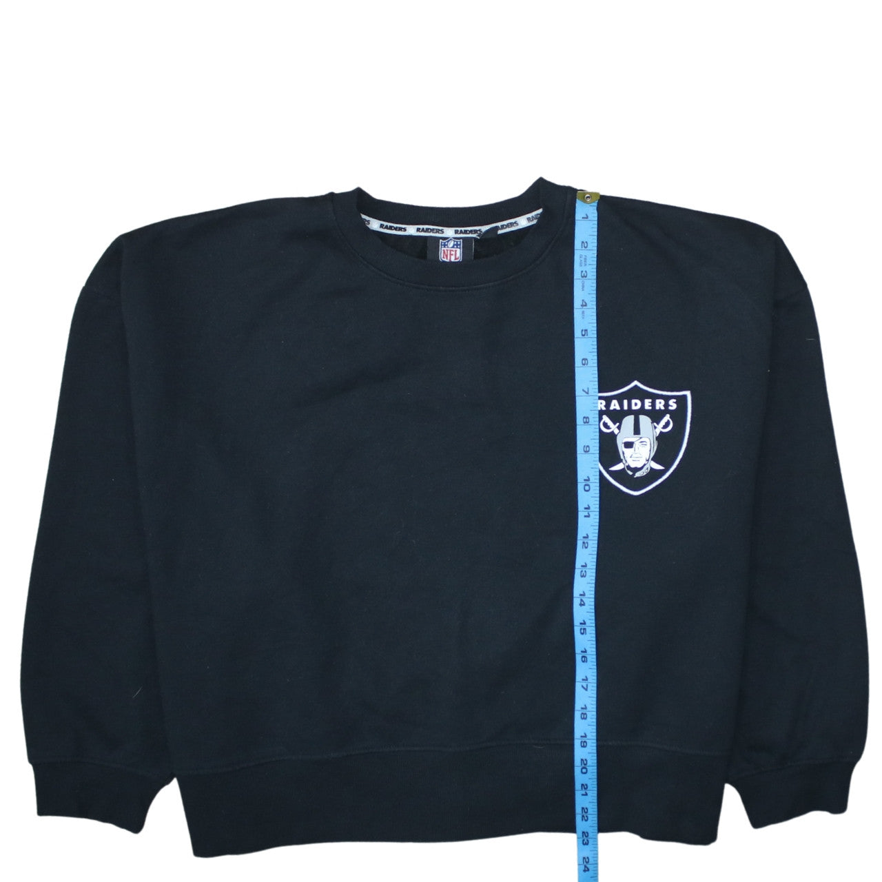Primark NFL Raiders Black Cotton Crew Neck Sweatshirt Women’s XL
