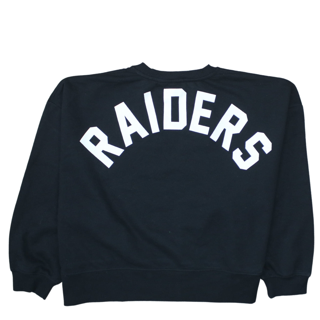 Primark NFL Raiders Black Cotton Crew Neck Sweatshirt Women’s XL