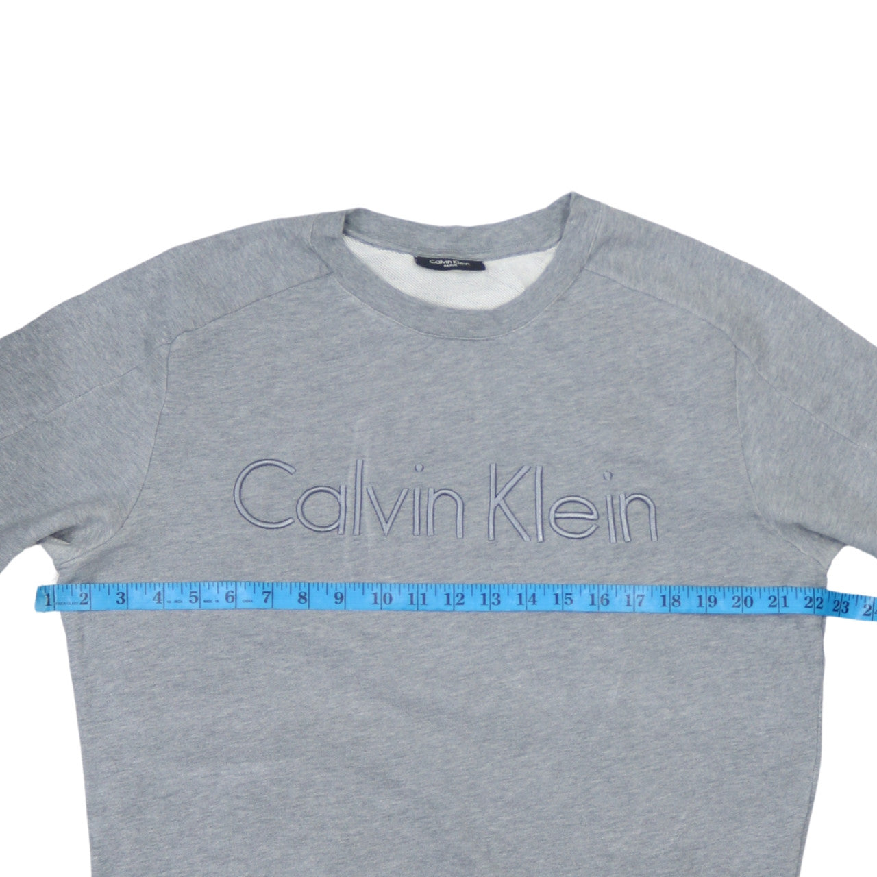 Calvin Klein Men's Grey Medium Pullover Sweatshirt