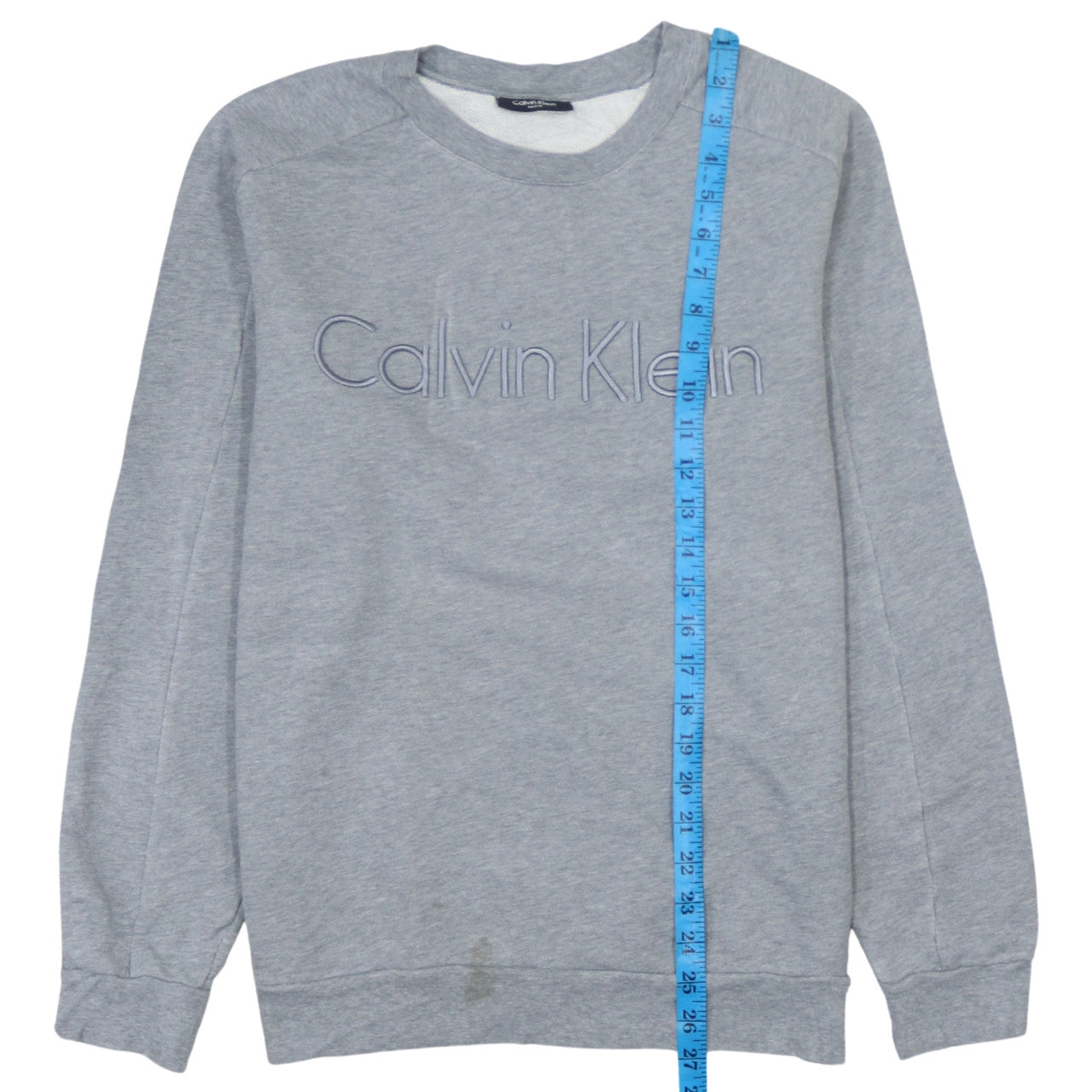 Calvin Klein Men's Grey Medium Pullover Sweatshirt