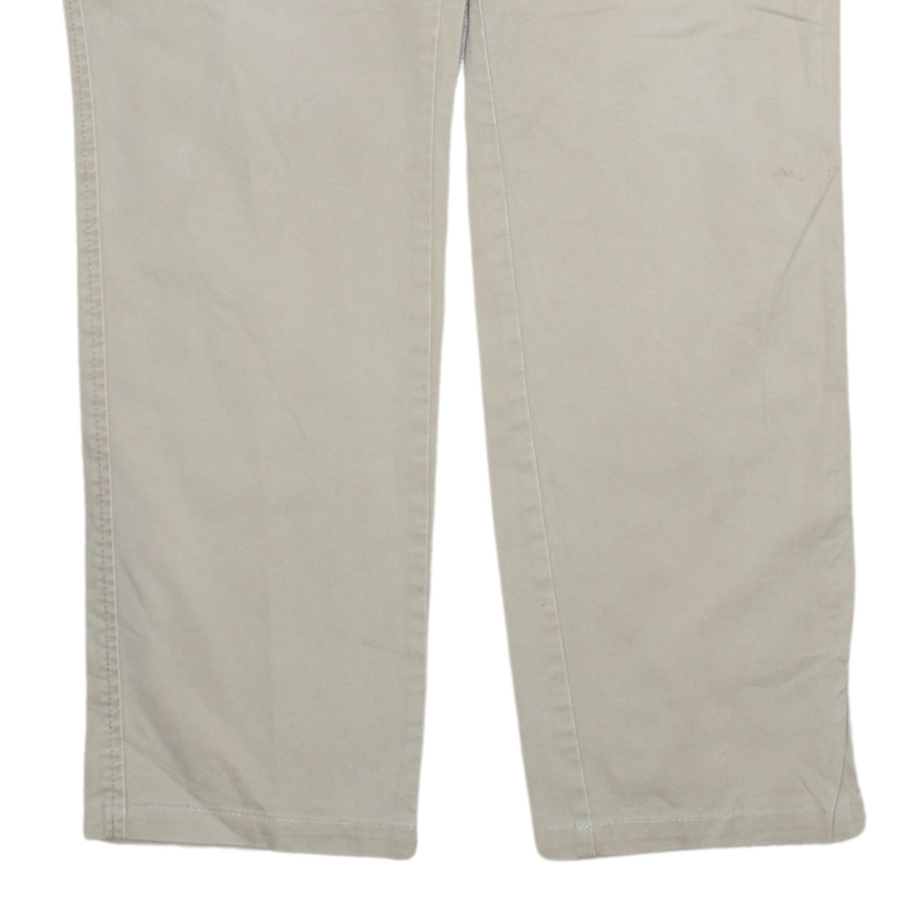 Tommy Hilfiger Men's Beige Chino Trousers Size 36x34 Regular Fit