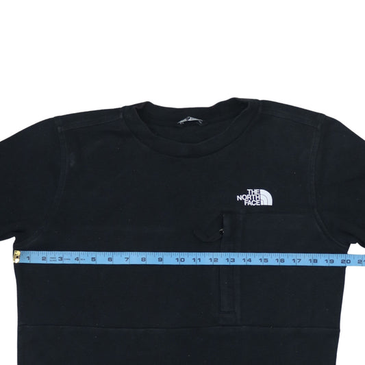 The North Face Boys Black XL Pullover Sweatshirt Long Sleeve Logo