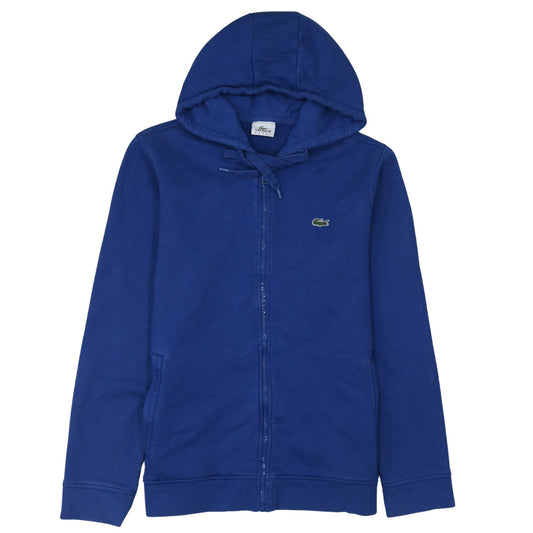 Lacoste Sport Men's Blue Full Zip Hoodie L Cotton