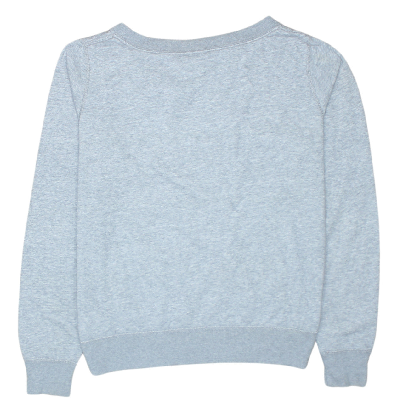Nike Women Grey Just Do It Crew Neck Pullover Sweatshirt Size M
