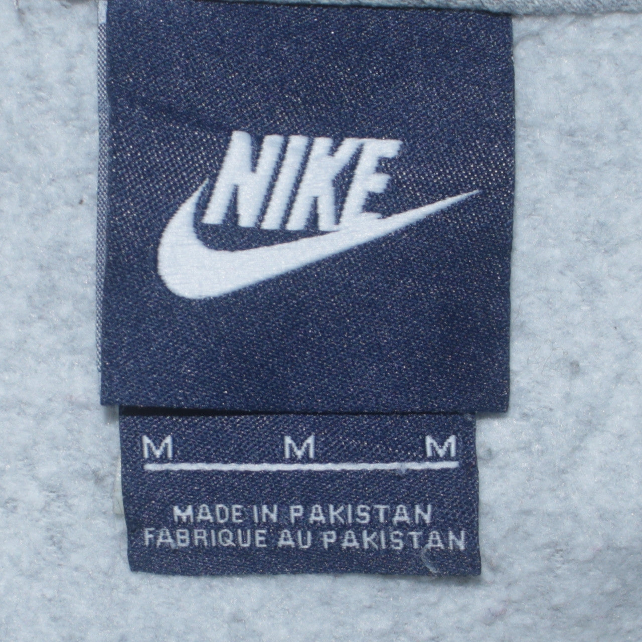 Nike Women Grey Just Do It Crew Neck Pullover Sweatshirt Size M
