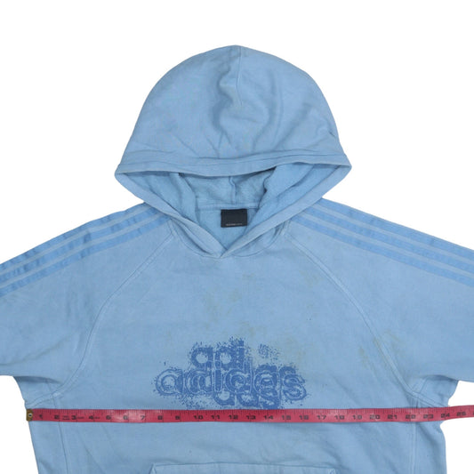 Adidas Men's Blue XL Pullover Hoodie Fleece Sportswear