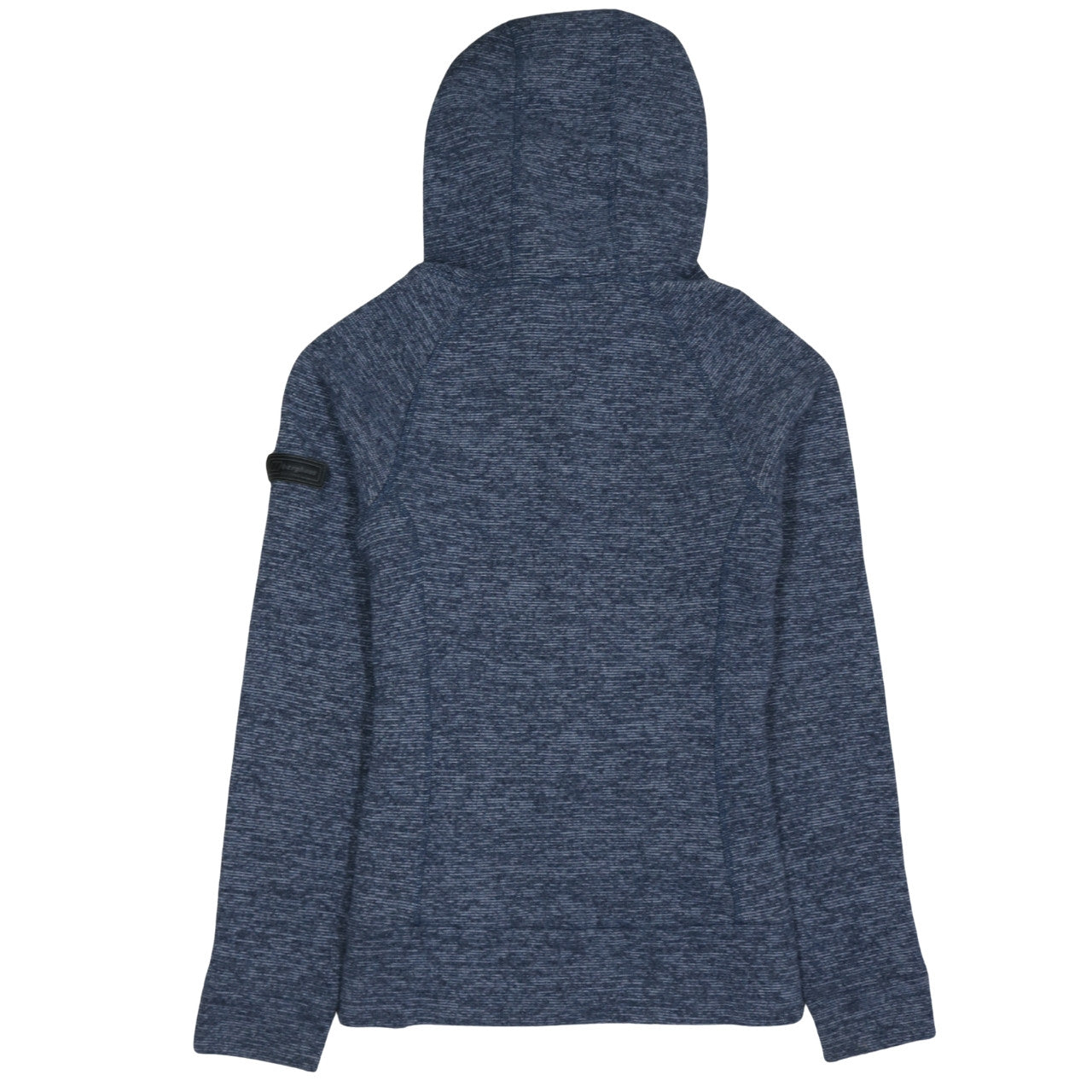 Berghaus Women's Blue Hooded Full Zip Fleece Jacket Size 14