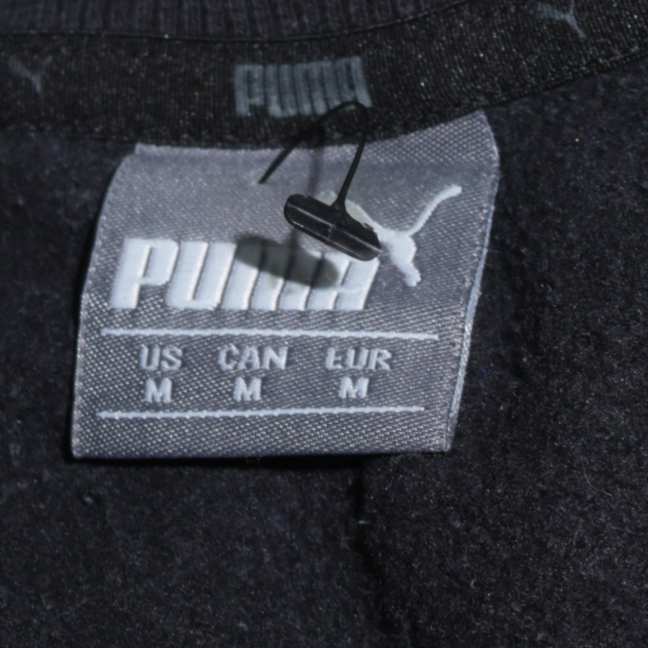 Puma Men's Black Regular Fit Crew Neck Pullover Sweatshirt M