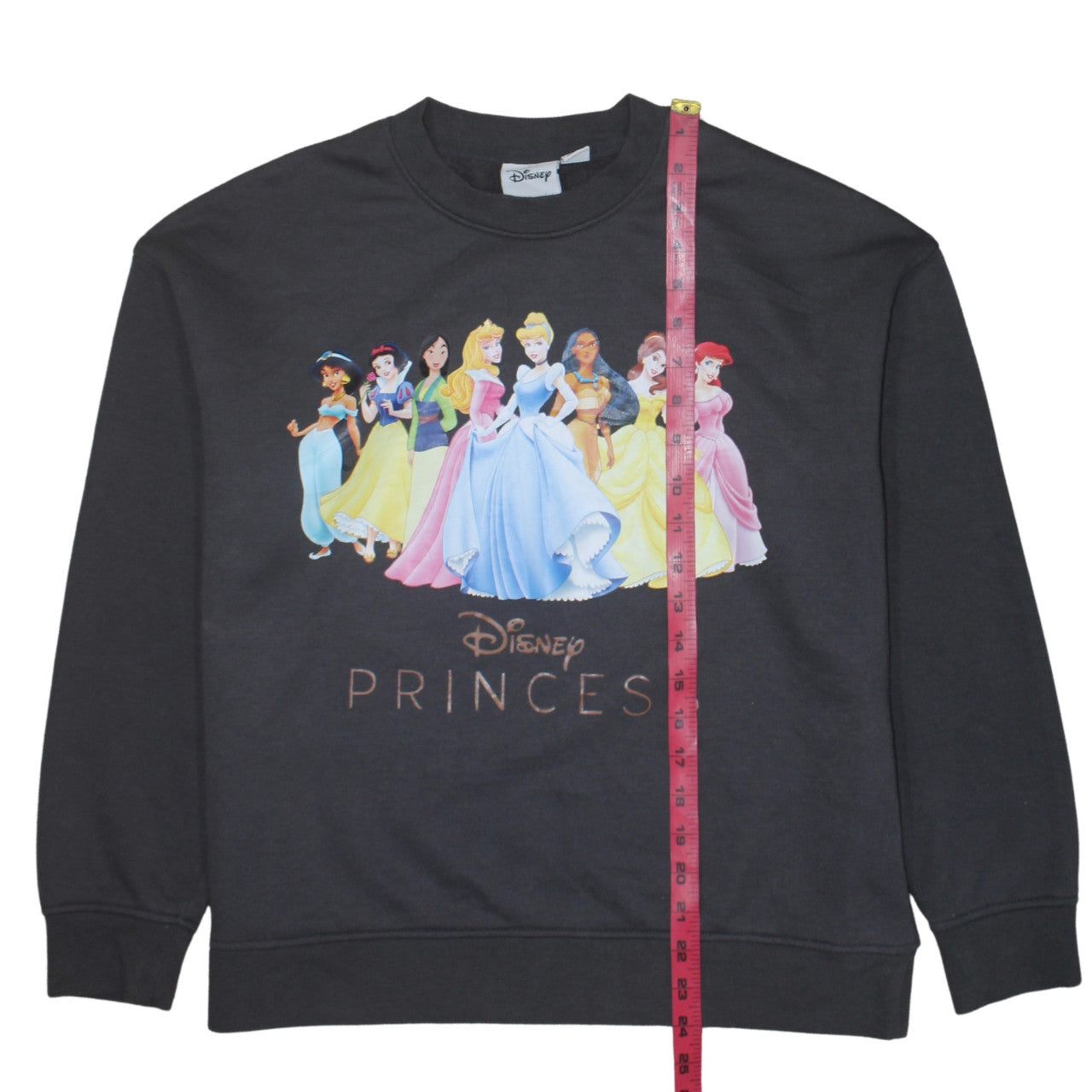 Disney Princess Primark Women's Black Sweatshirt Size S UK 10/12