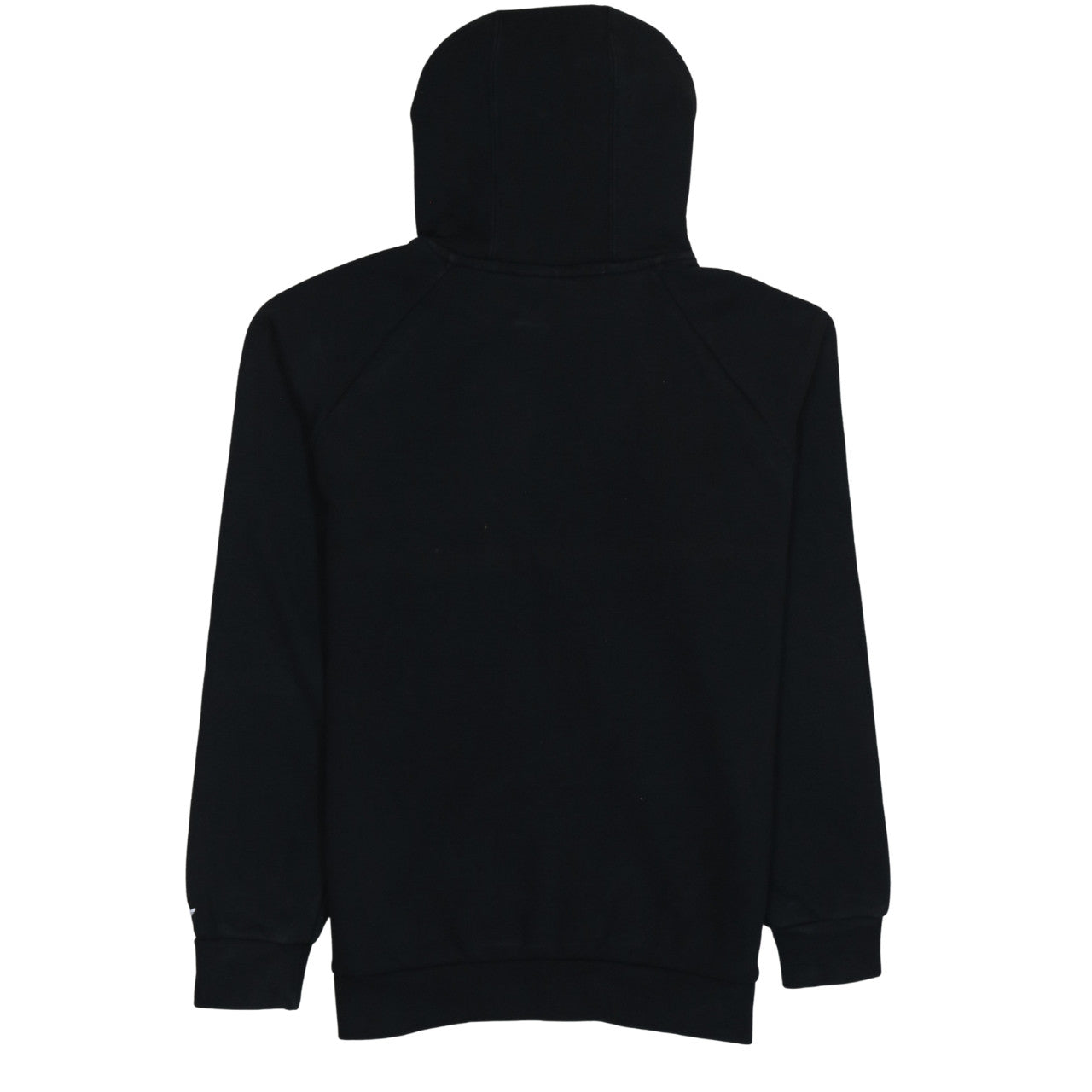 Adidas Womens Black Multicolour Logo Pullover Hoodie Size M