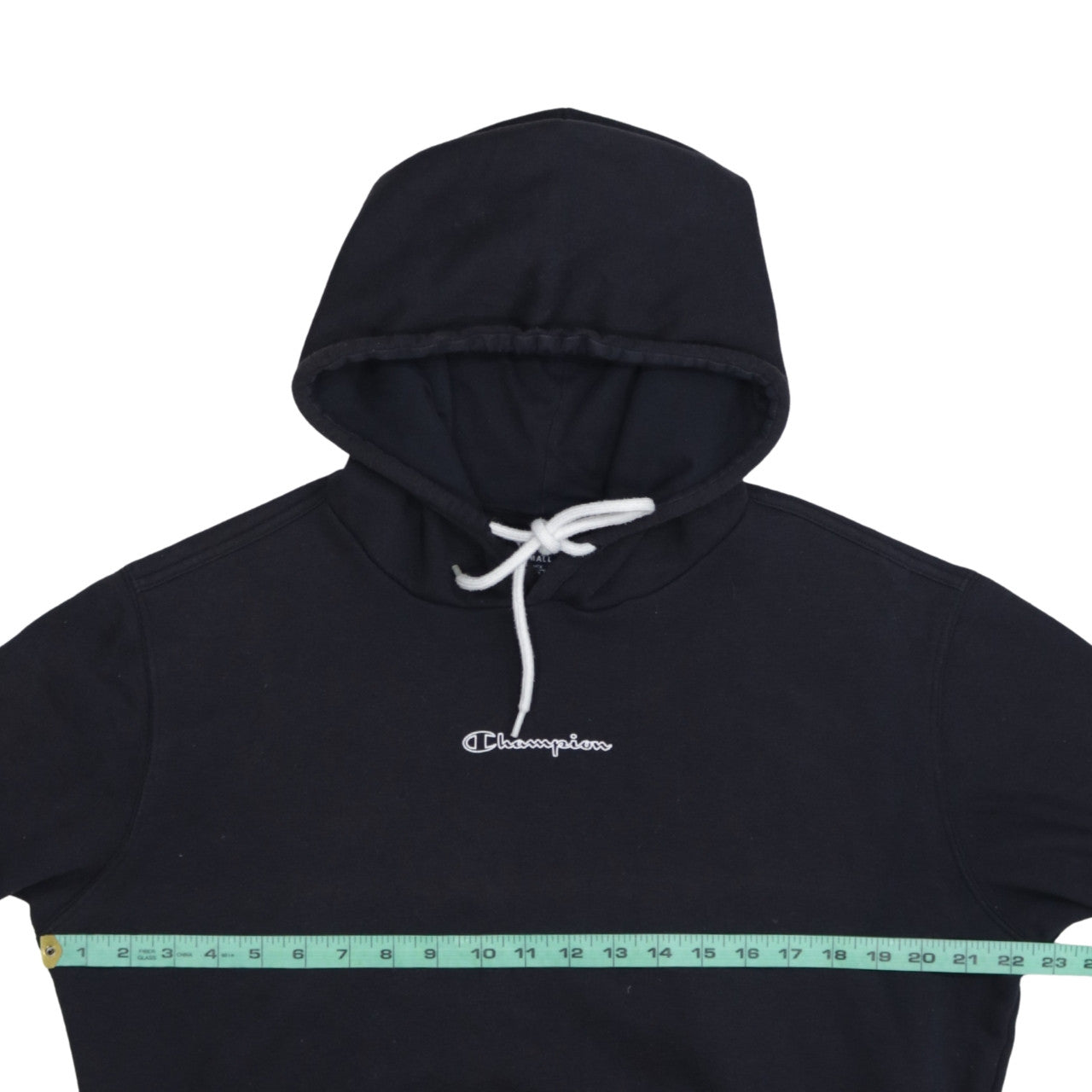 Champion Men's Black Small Pullover Hoodie Fleece Sweatshirt
