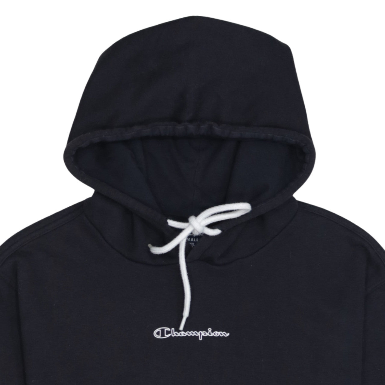 Champion Men's Black Small Pullover Hoodie Fleece Sweatshirt