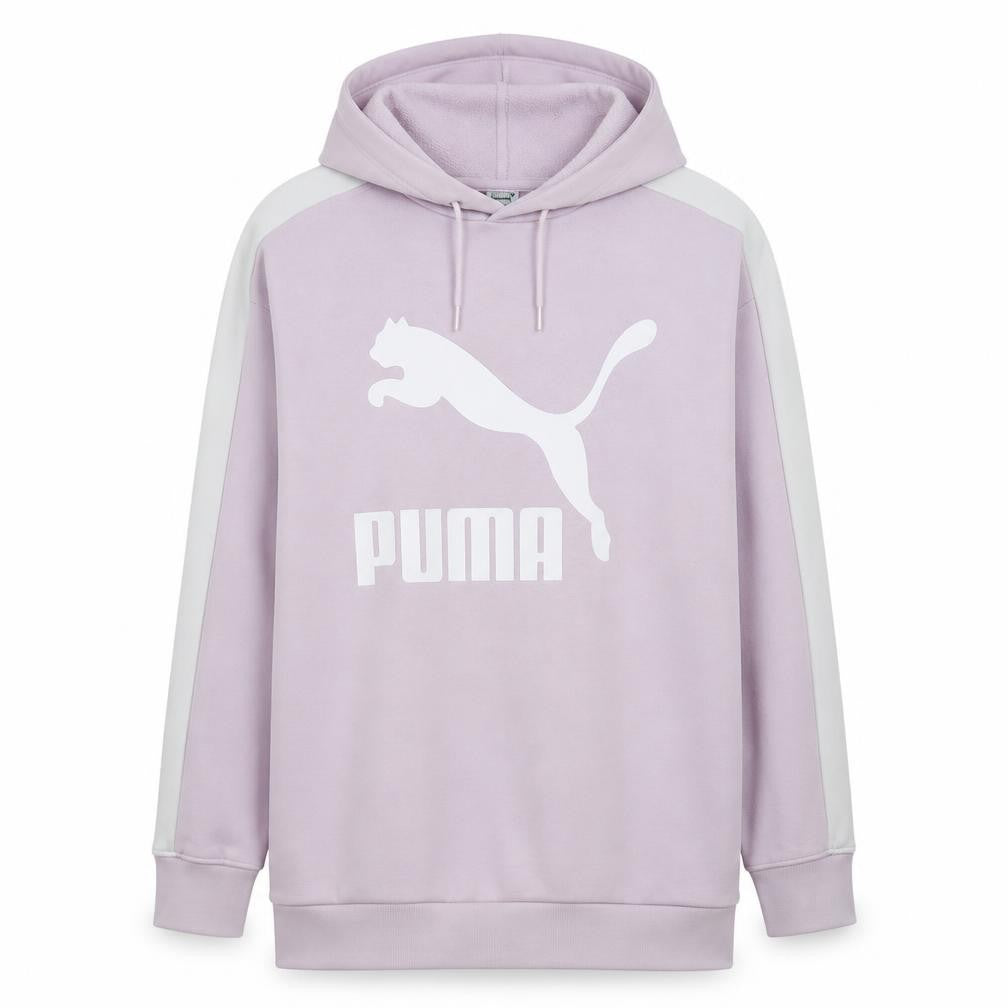 Puma Women’s Pink Hoodie Size 10 Cotton Blend Pullover