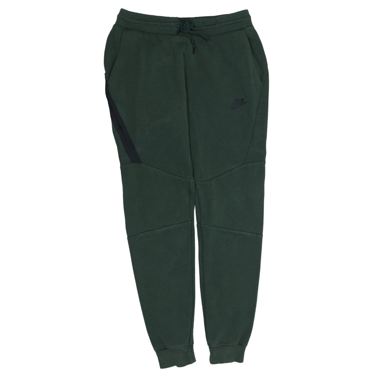 Nike Men's Green Jogger Sweatpants Small Regular Tapered Fit